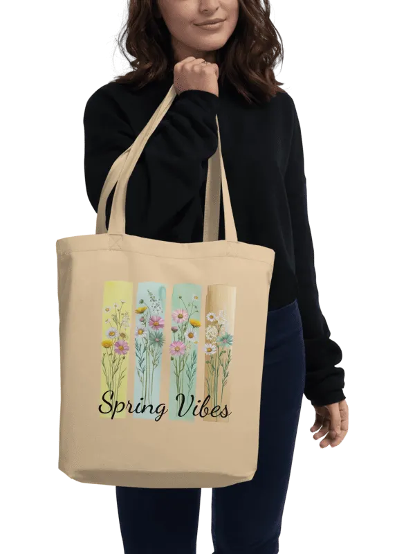 Spring Vibes Eco Tote Bag product image (1)