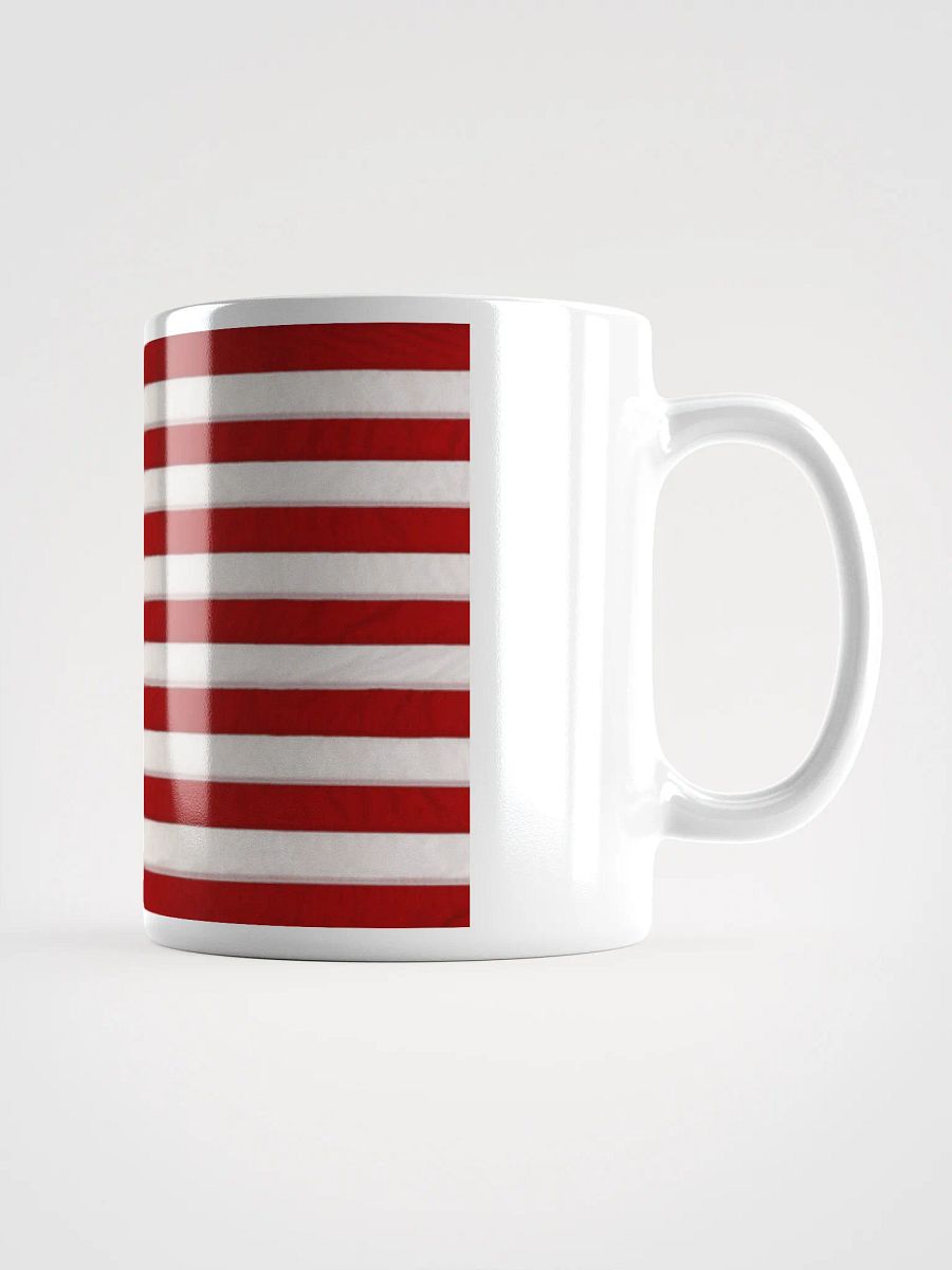 US Flag White Glossy Mug product image (1)