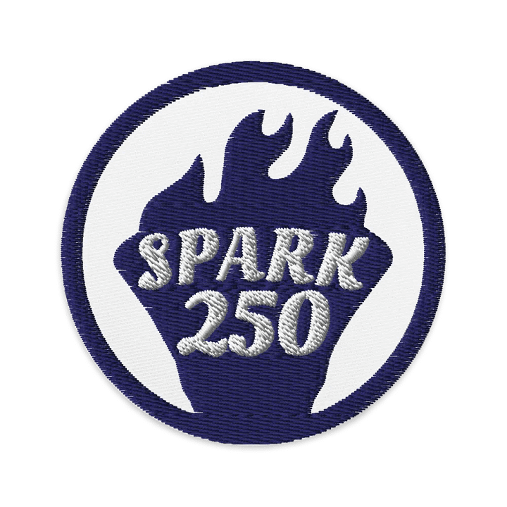SPARK 250 Torch Embroidered Patch product image (1)