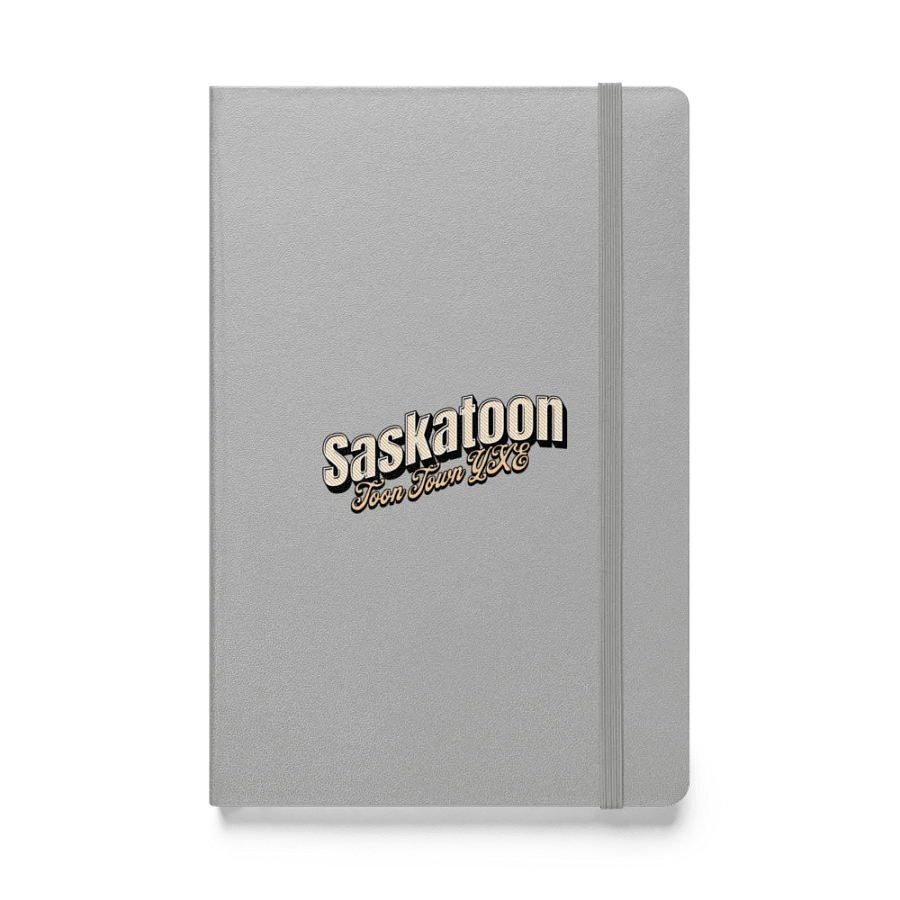 Saskatoon Toon Town YXE Hardcover Notebook product image (1)