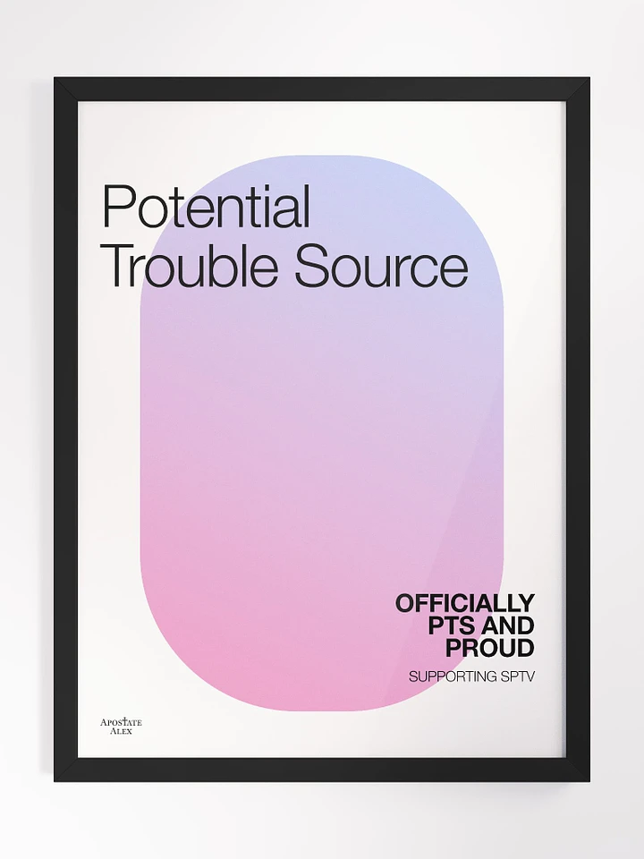 Potential Trouble Source [DUSK] Framed Poster product image (1)