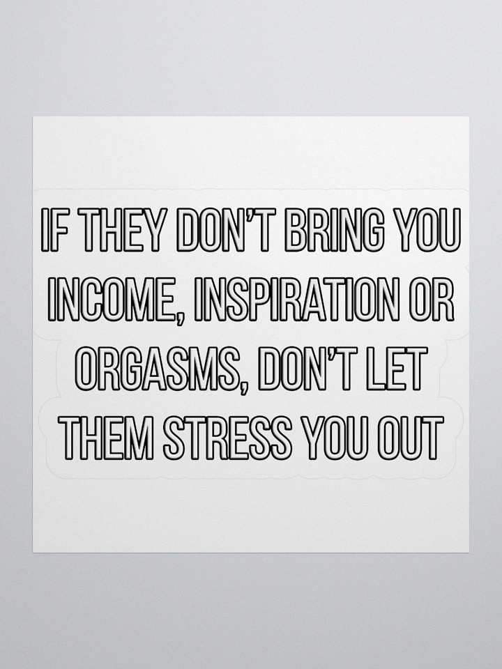 nope snark - stress you sticker product image (1)