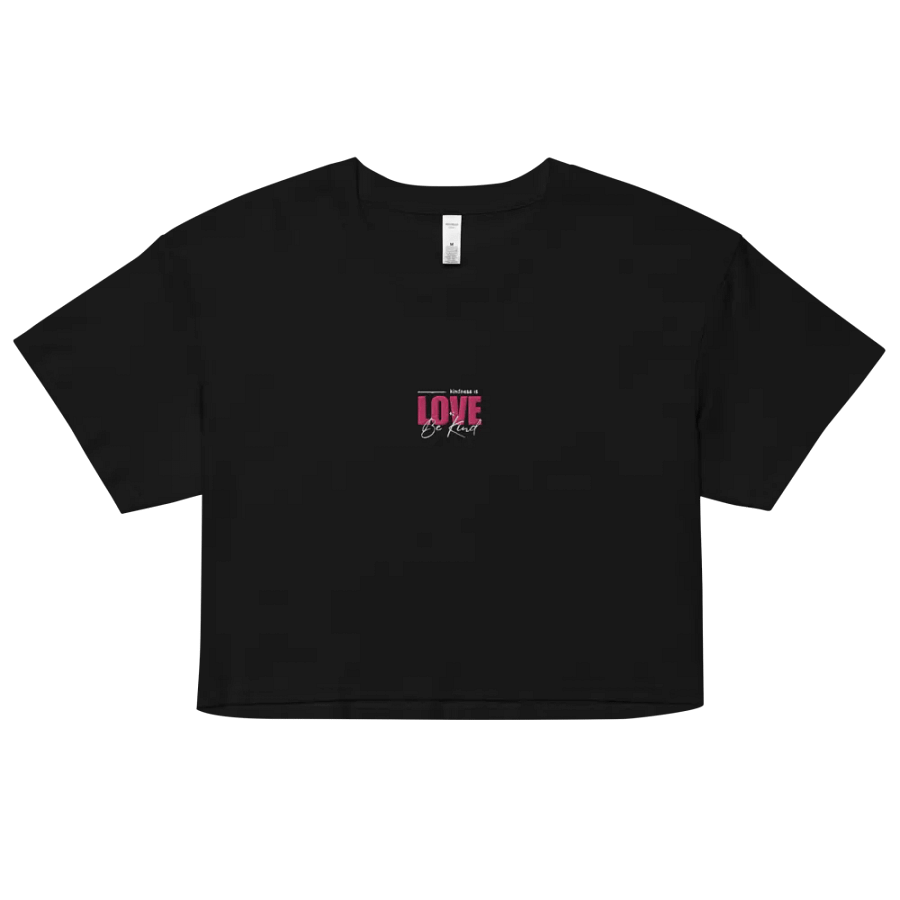 Love Script Pink Crop Top product image (2)