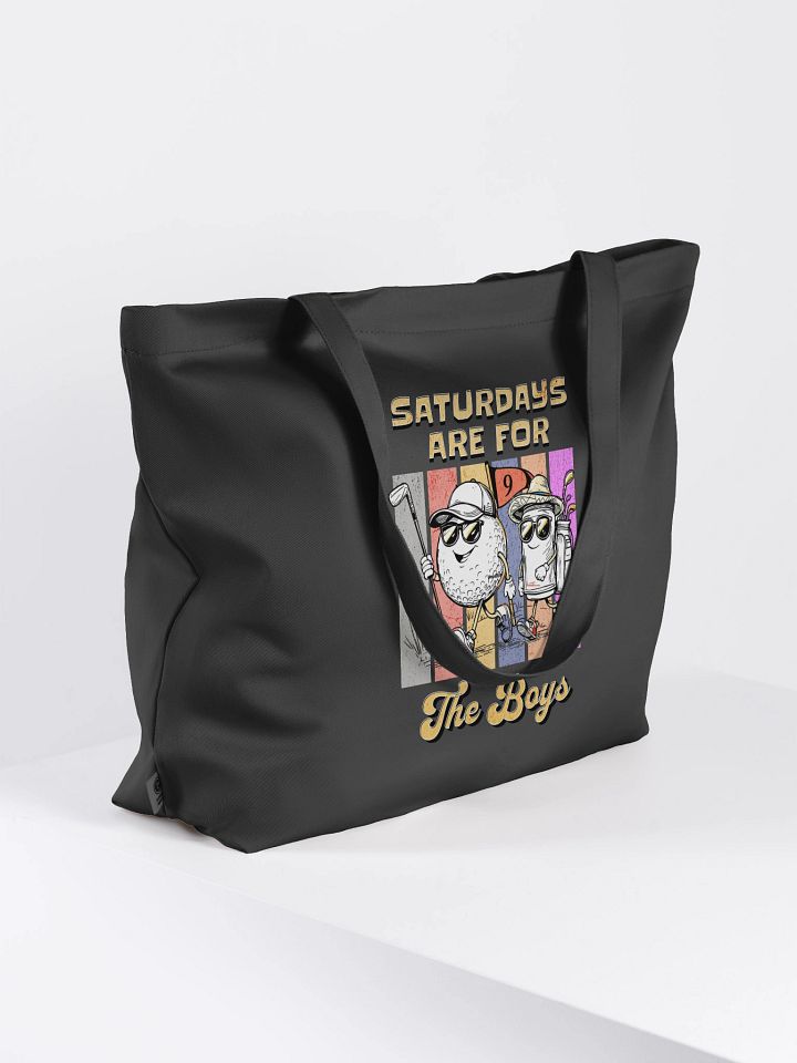 Saturdays Are For The Boys Golfing Tote product image (4)