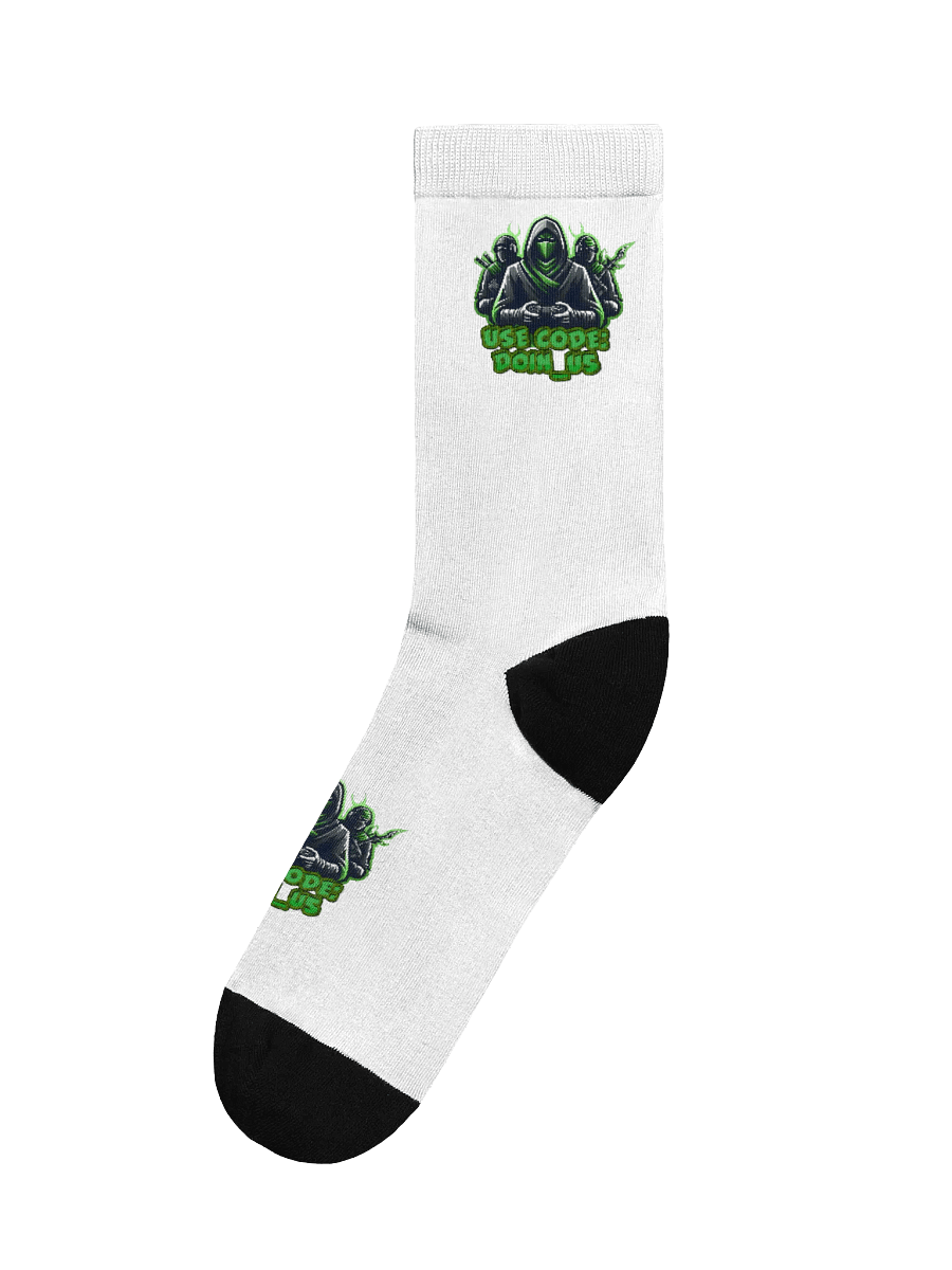 Neon Rep Gaming EcoArt Crew Socks product image (1)