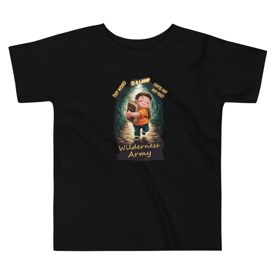 Wilderness Army Thy Word My Lamp Toddler Tee product image (5)