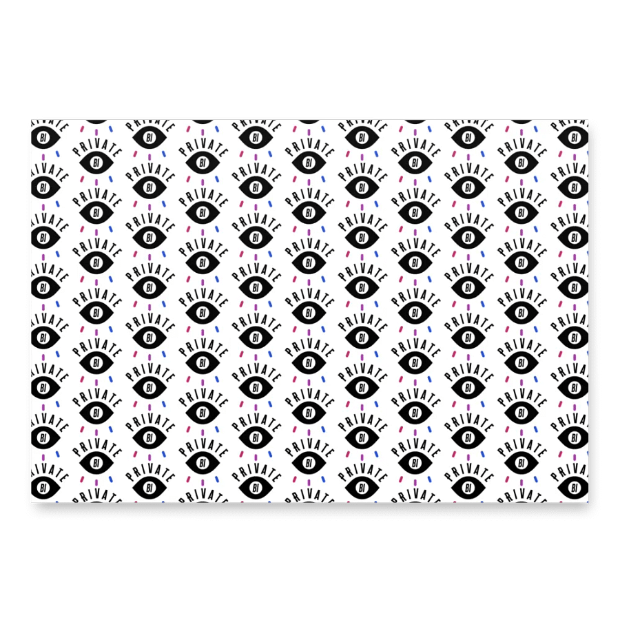 Wrapping Paper Assortment (Juno Steel, The Penumbra Podcast, Private Bi) product image (3)