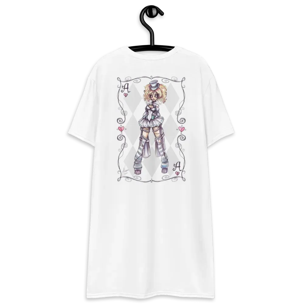 Horrorland Ensemble: All-Over Print T-Shirt Dress product image (6)