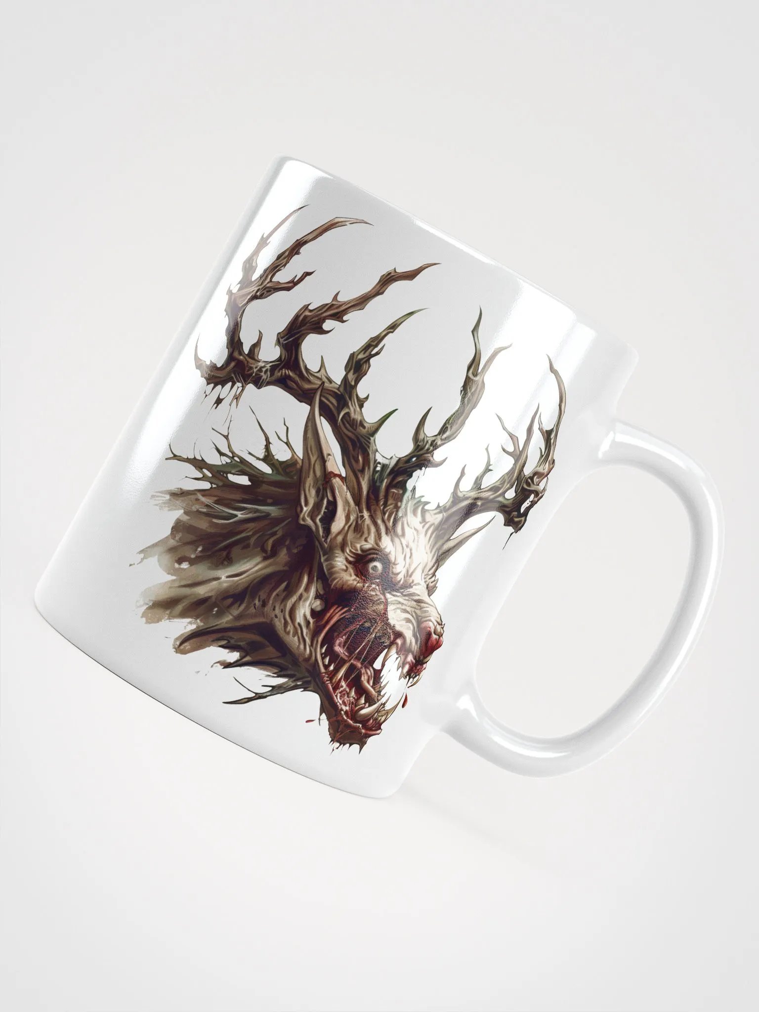 The Wendigo White Glossy Mug product image (4)