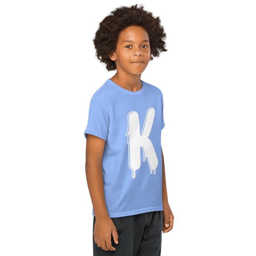 Melting Alphabet | Letter K | Youth Sports Tee product image (12)