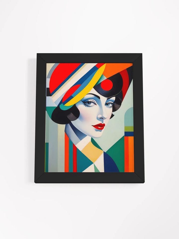 Vibrant Lucy - Flapper Girl - Wall Art - Framed product image (5)