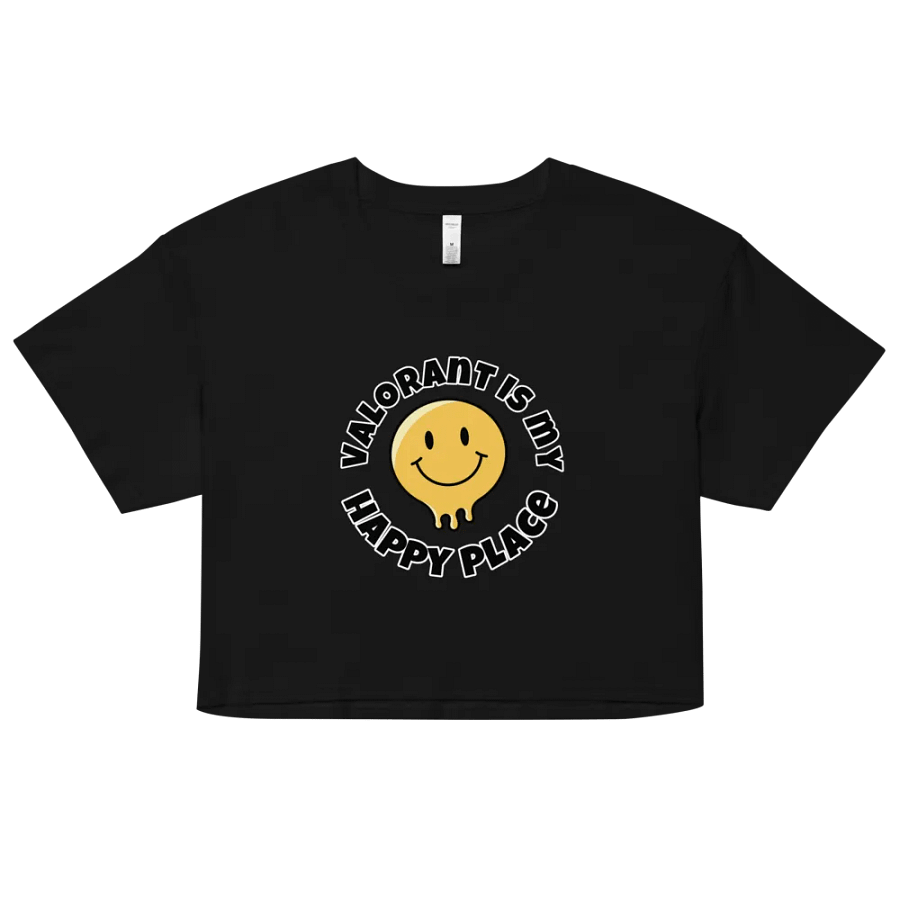 Valorant is my Happy Place Crop Top product image (25)