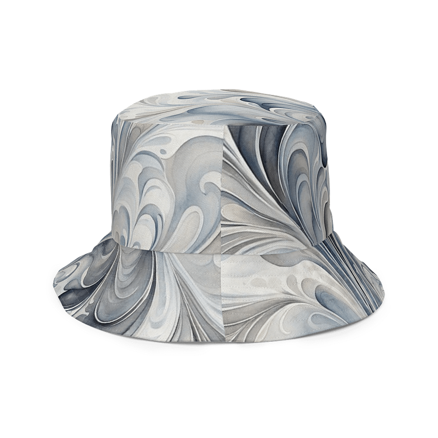 Gray Fractals Hat product image (4)
