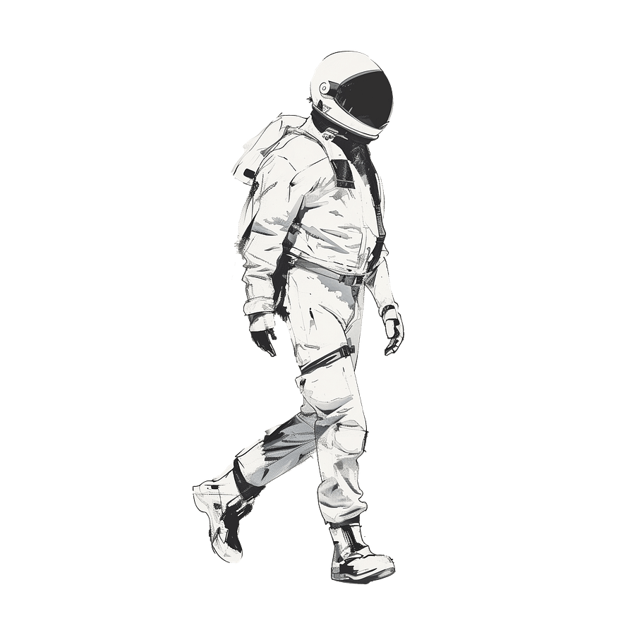 Astronaut Oversized Hoodie product image (12)