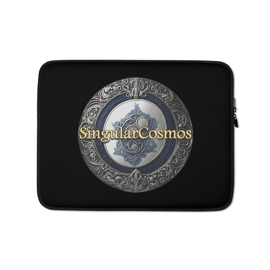 Singular Cosmos Black Laptop Sleeve product image (1)