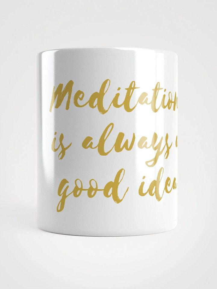 Meditation Golden Mug product image (1)