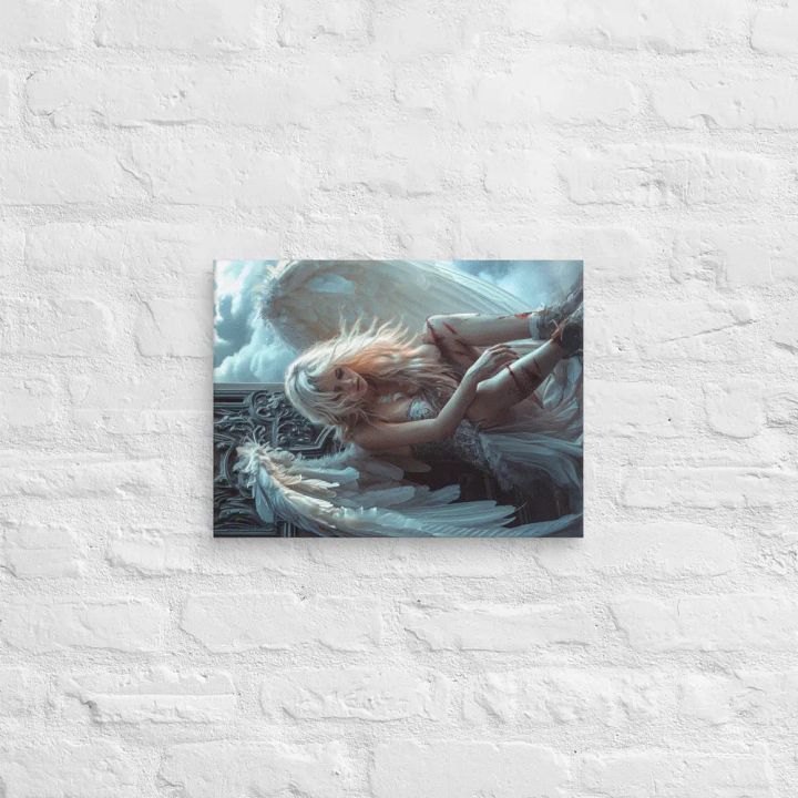 Sad angel in heaven - Canvas product image (2)