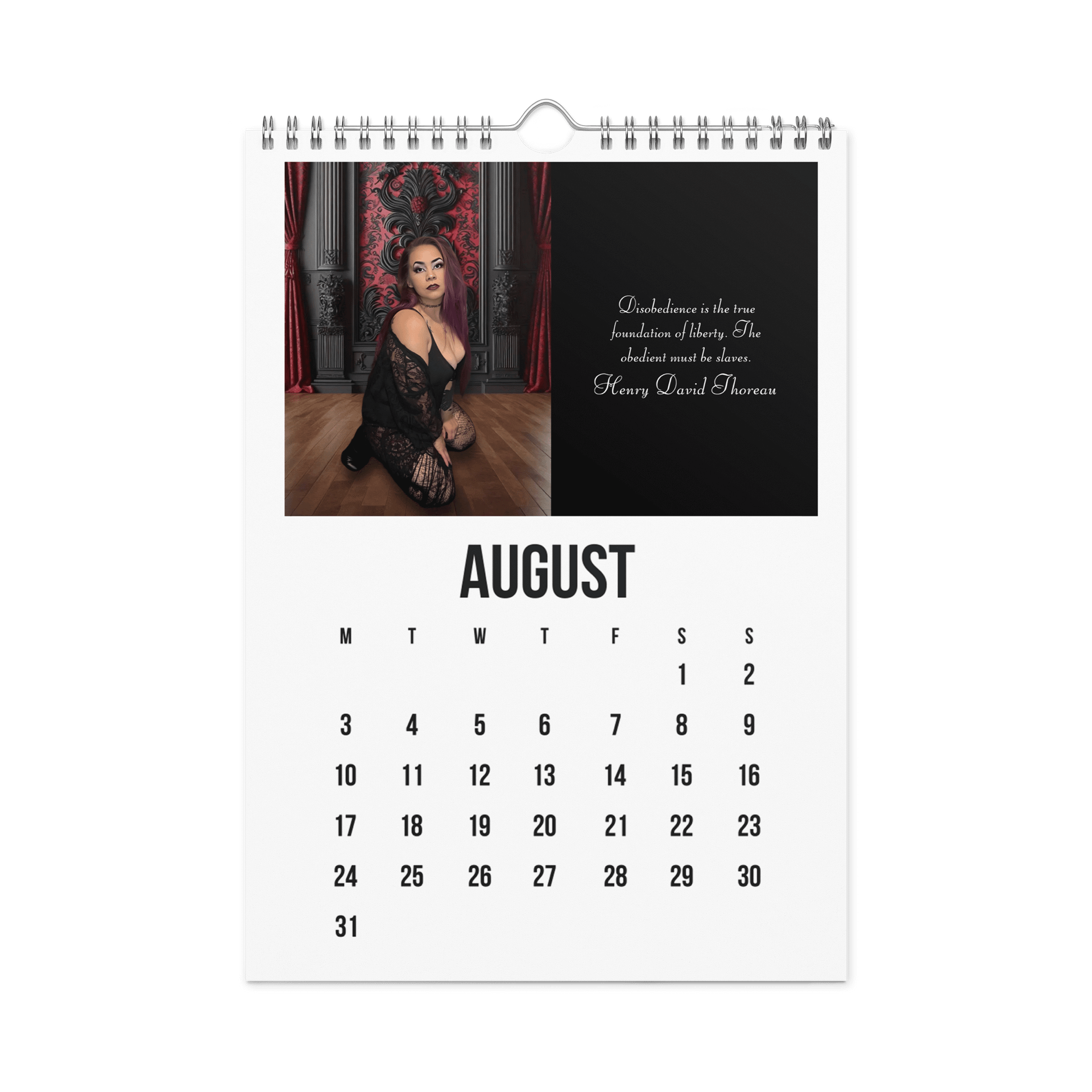 The LibertyTrap Pin-up Calendar 2026 product image (5)