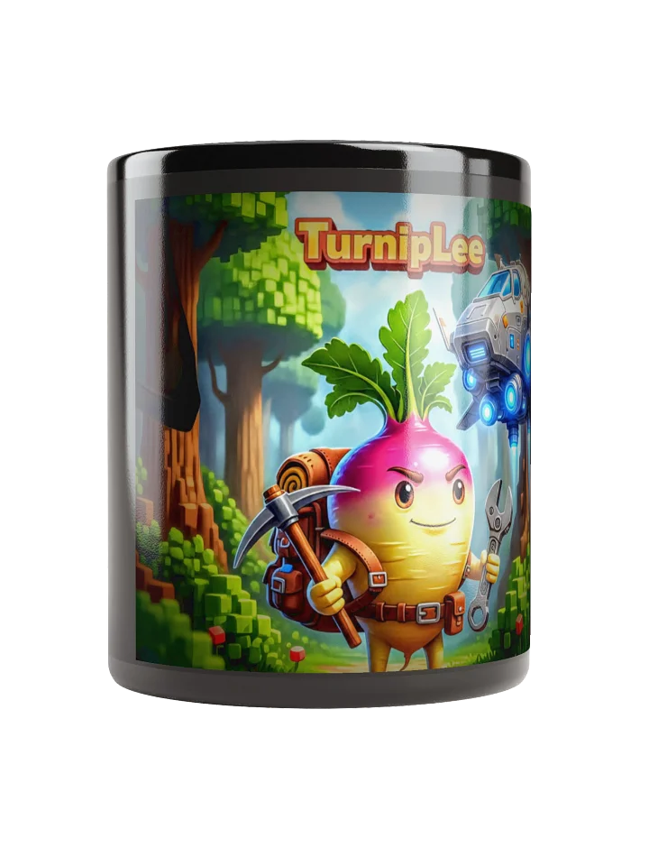 TurnipLee the adventurer black mug product image (1)