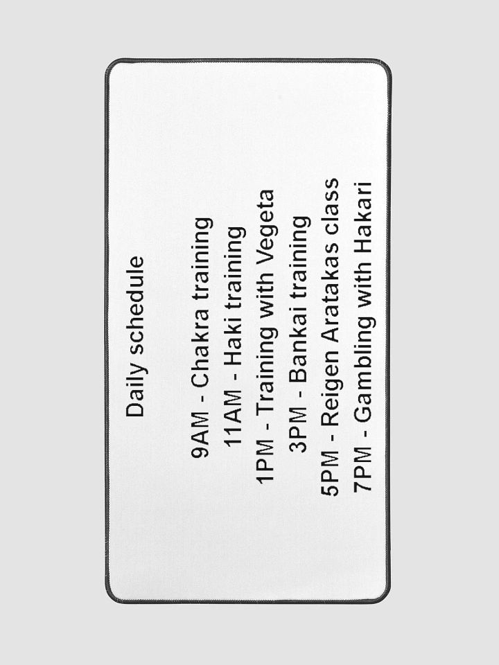 DAILY SCHEDULE product image (2)