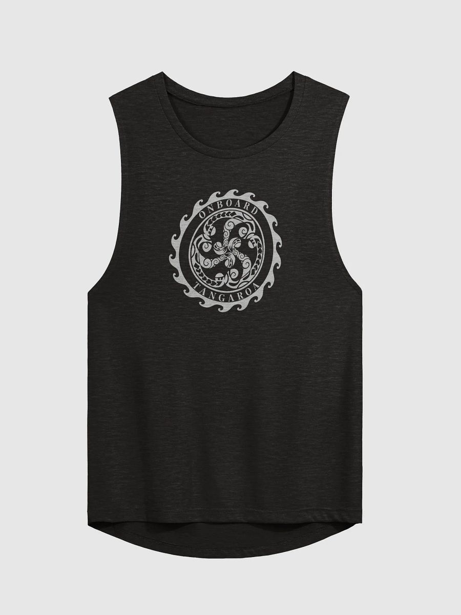 "Onboard Tangaroa" Women’s Flowy Muscle Tank – Light, Bold, Easy to Wear product image (1)