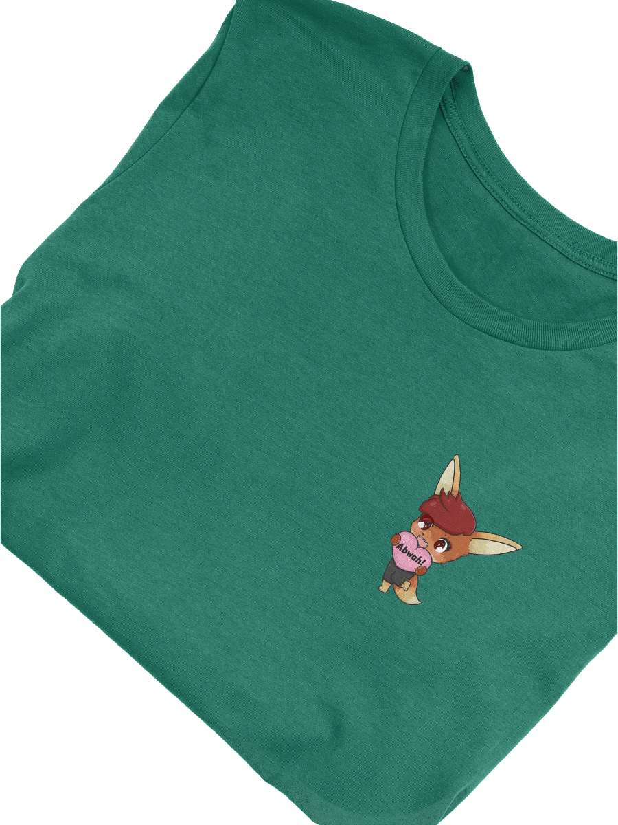 Abwah! Cheerful Fox Heart T-Shirt product image (38)