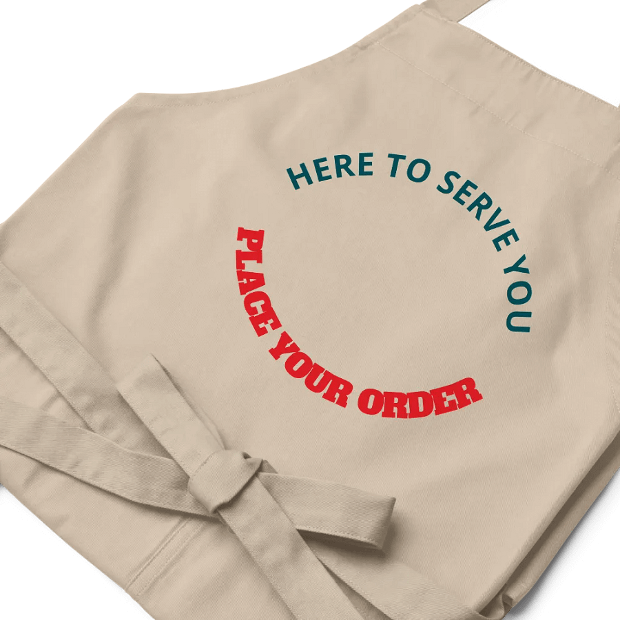 Serve & Order Organic: SOL'S Cotton Apron product image (7)
