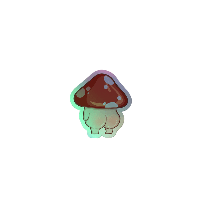 Mushroom booty Sticker product image (1)