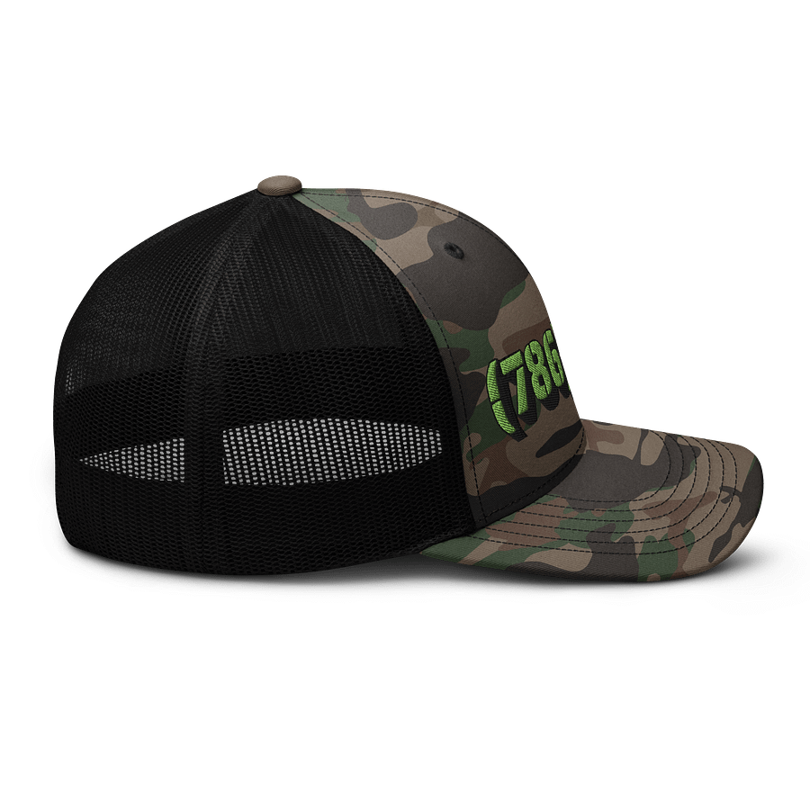 786VIBE Camo Trucker Hat product image (5)