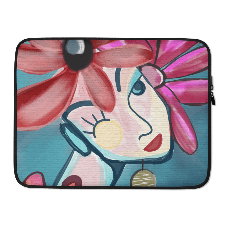 Vibrant Visage Laptop Sleeve - Daisy Girl product image (2)