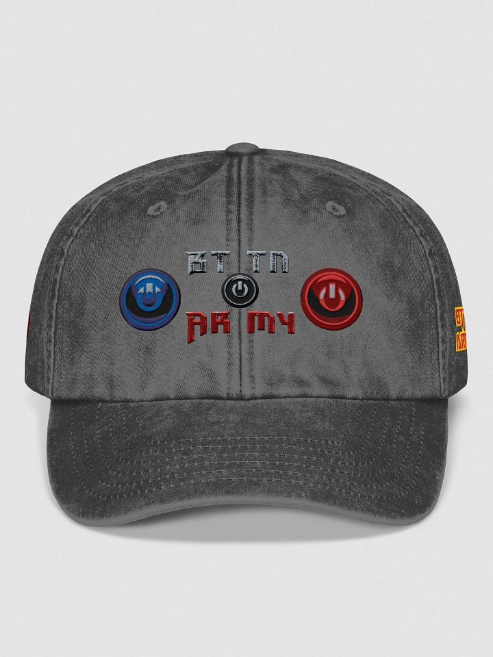 ThPwrBttn Bttn Army Hat product image (1)