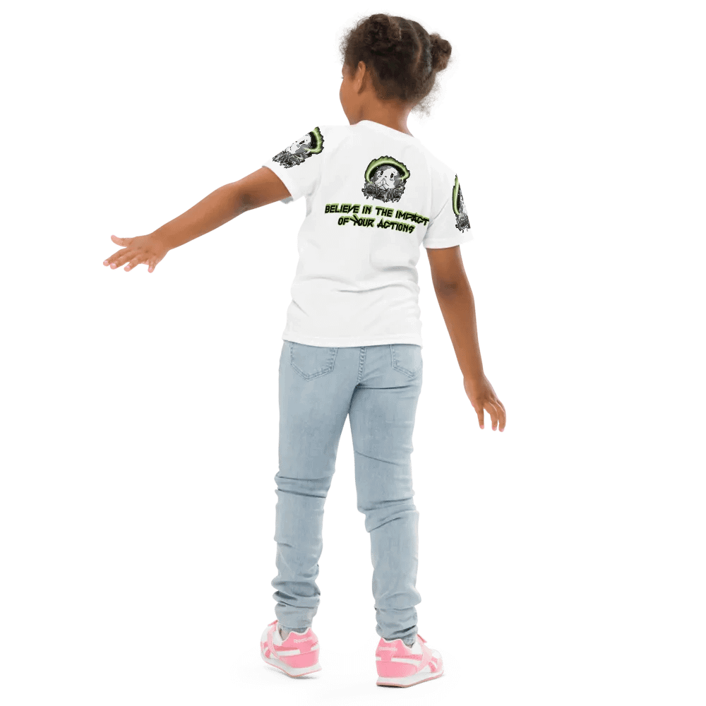 Save Me Kids Crew Neck T-Shirt | Eco-Friendly Style for Young Activists product image (9)