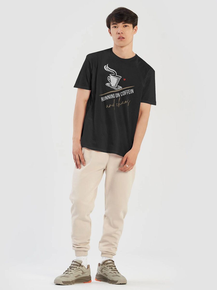 I'm Running on Coffee and Chaos - Funny T-Shirt for Busy Lives product image (7)