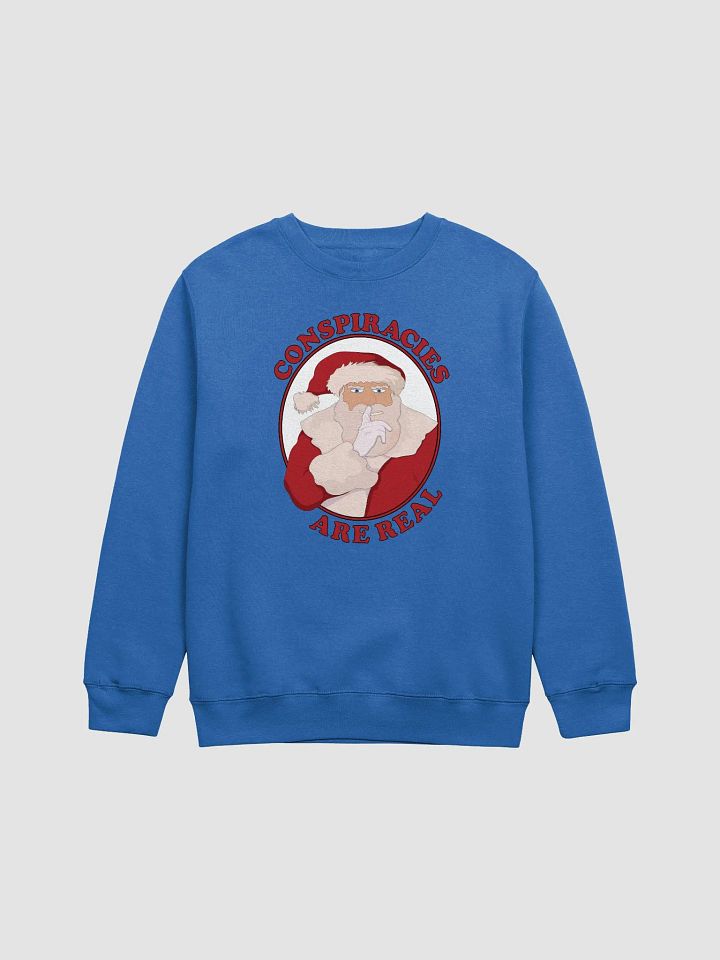 Conspiracies Are Real - Santa Claus - Lane Seven Premium Crewneck Sweatshirt product image (9)