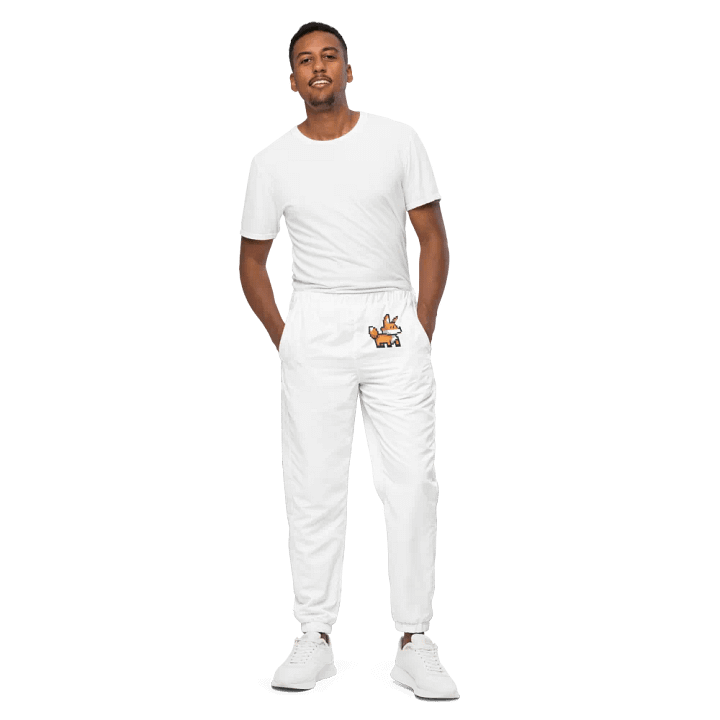 Pixel Fox All-Over Print Track Pants product image (1)