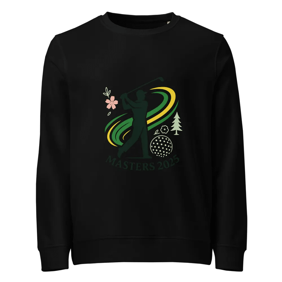 Masters 2025 Sweatshirt – Augusta National Golf Mid-Swing Silhouette | Vintage Masters Tournament Crewneck by Delphi product image (1)