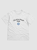 Jewish & Proud Club T-Shirt product image (1)
