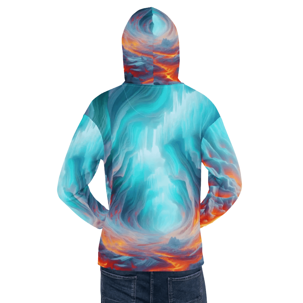 Fire and Ice - Erupting Lava Under Ice #18 product image (12)