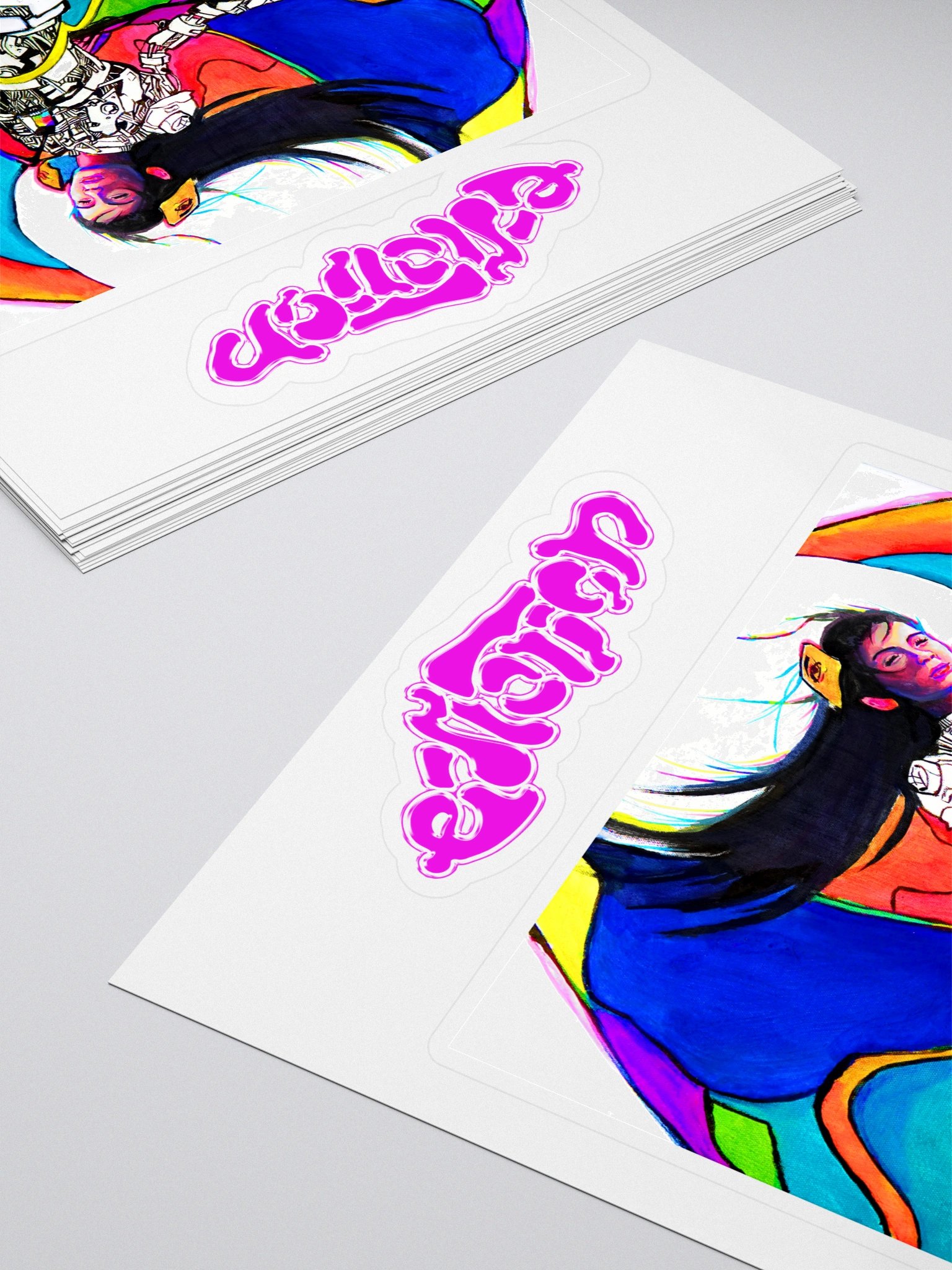 OVERSATURATION - Sticker Sheet product image (4)