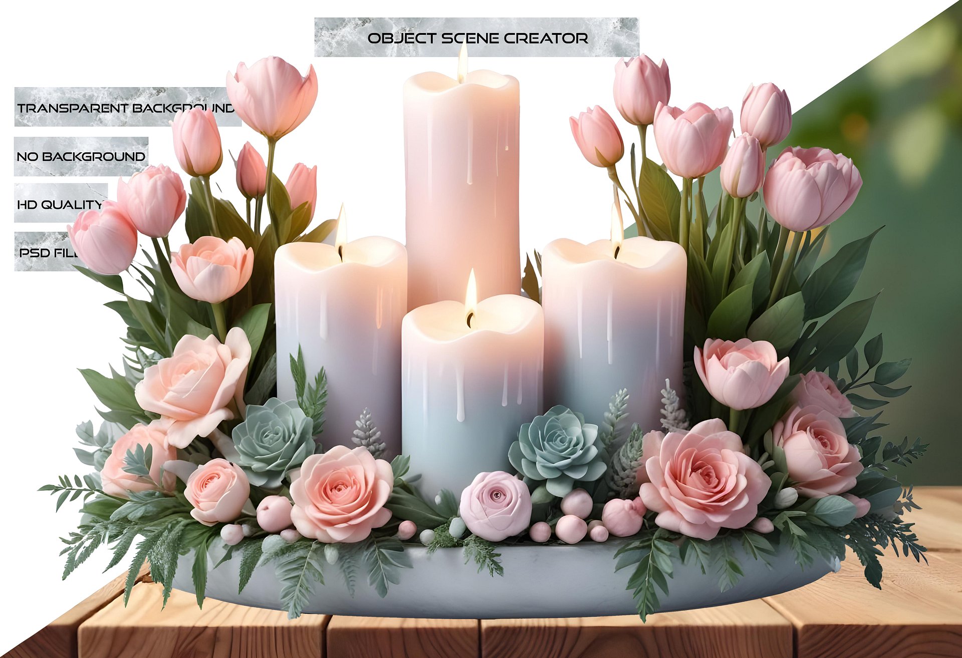 Object scene creator, Valentine's day, wedding product image (2)