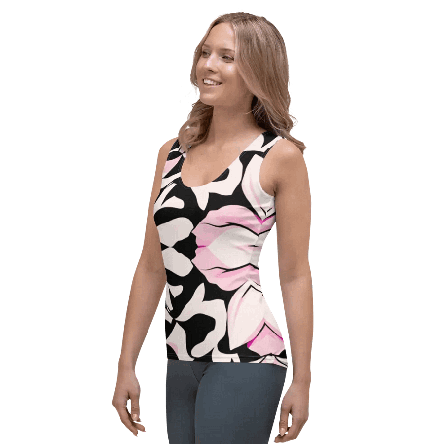 Kaleidoscopic Blossom Women's Tank Top product image (3)