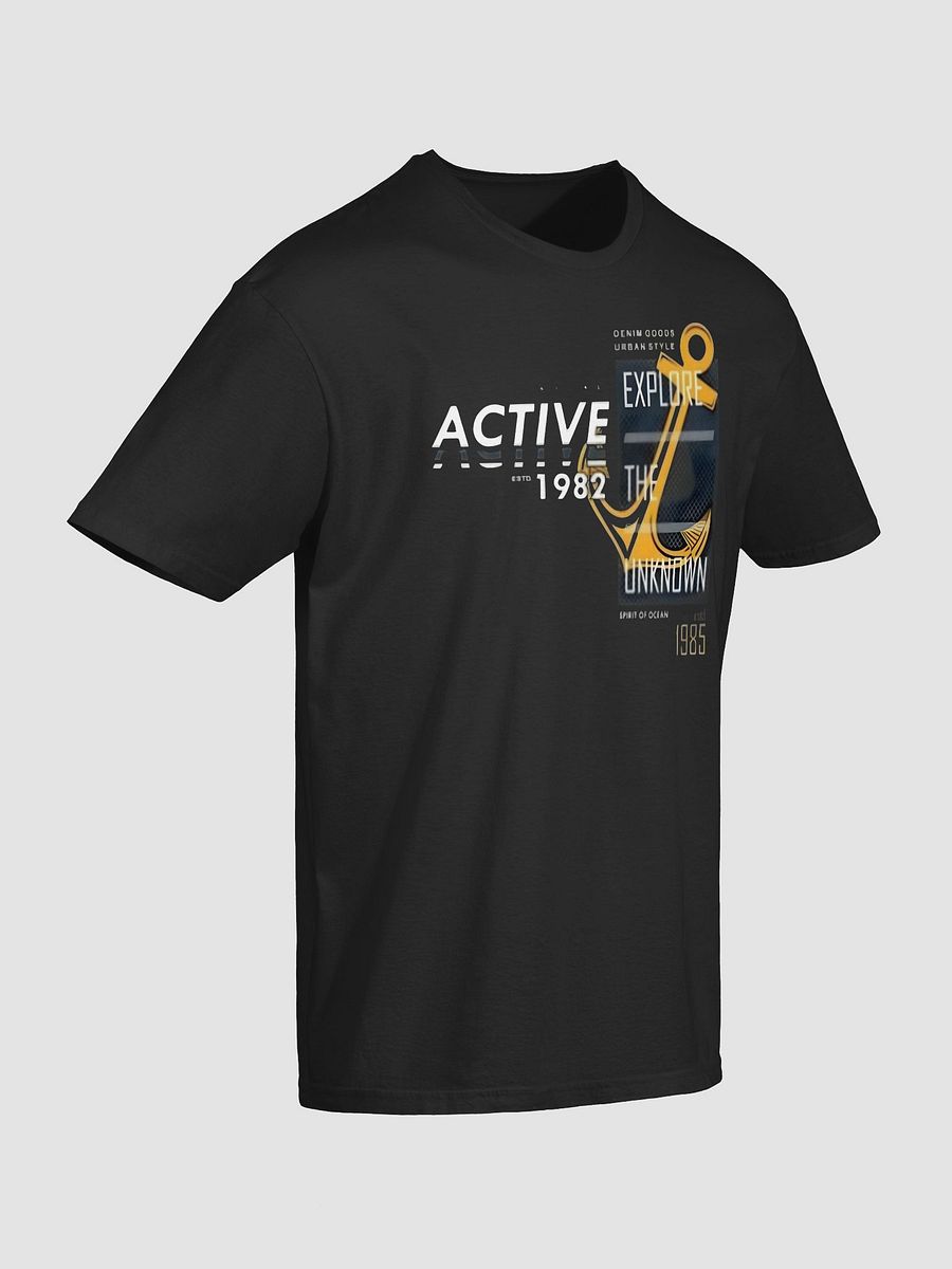 Man Unisex Softstyle T-Shirt Explore Unknown Graphic product image (2)