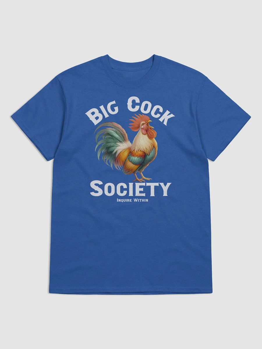 Big Cock Society Cotton T-shirt product image (1)
