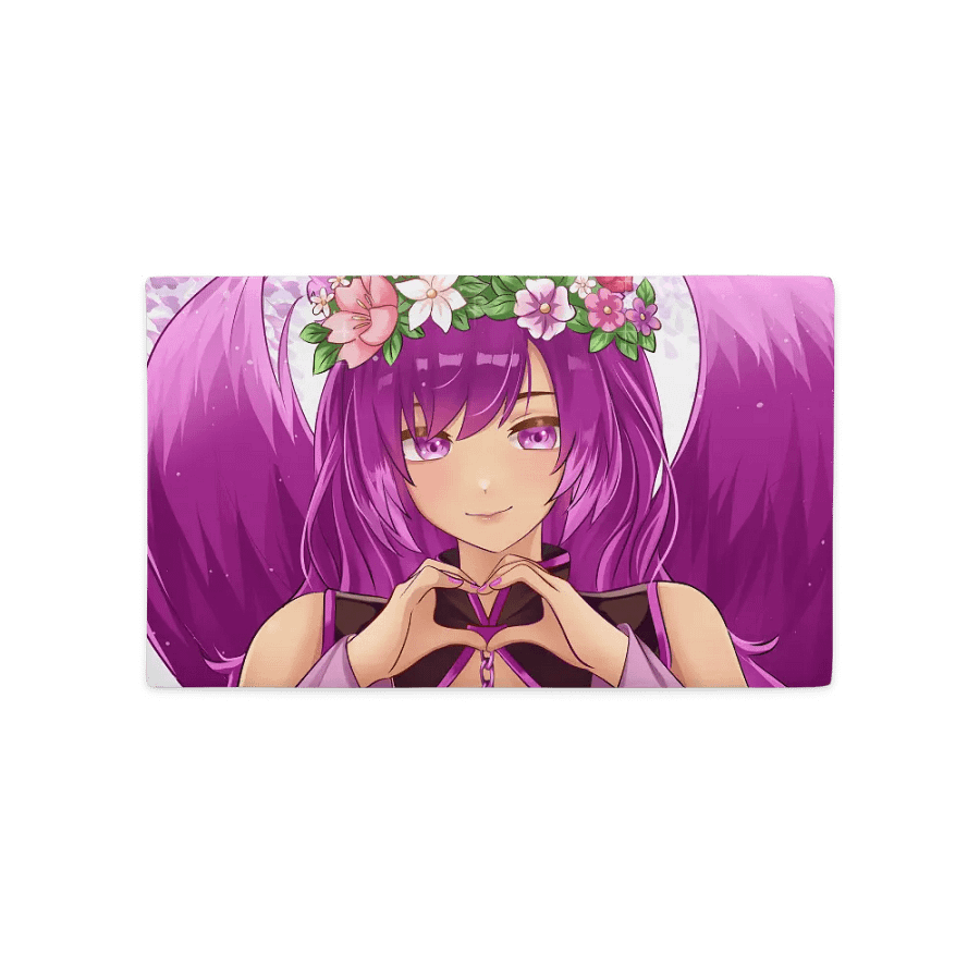 Floral Heart Anime Premium Pillow Case product image (8)