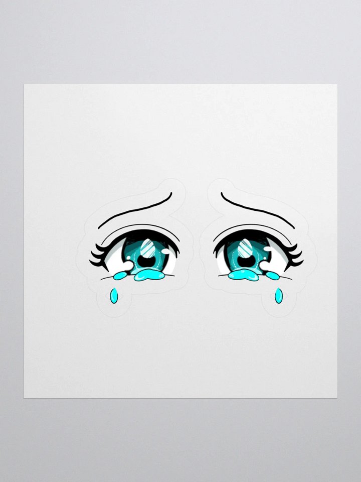 Sad eye stickers product image (1)