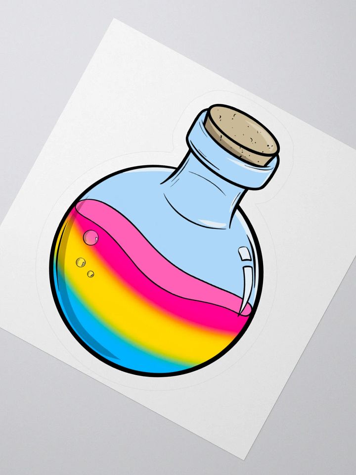 Pansexual Pride Potion | 3" Sticker product image (2)