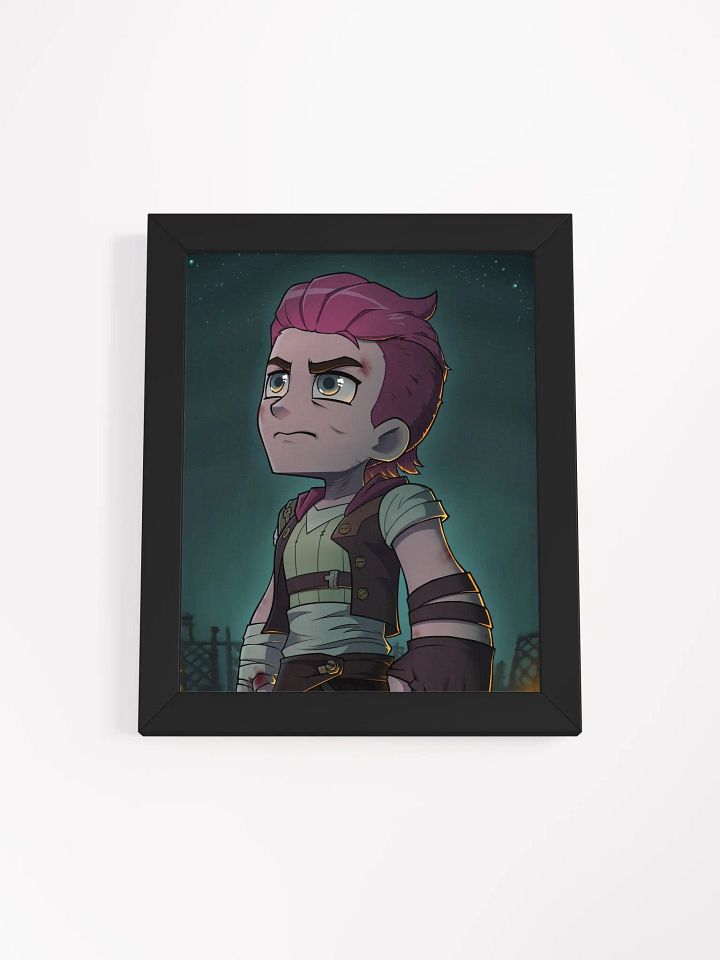 Pink Hair Girl Framed Poster product image (18)