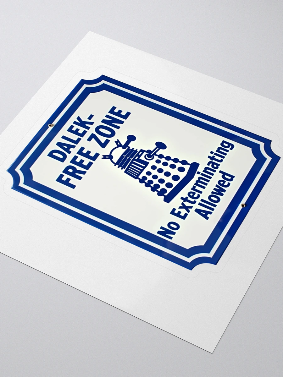 Dalek-Free Zone Sticker product image (3)