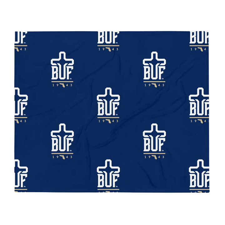 BUF Pattern Throw Blanket product image (1)