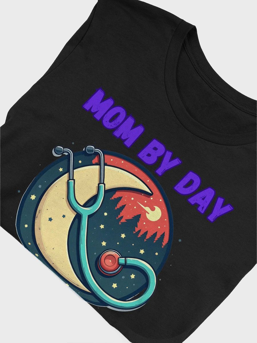 mom by day, Moonlit Hero Nurse T-Shirt product image (45)